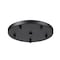 Z-Lite Multi Point Canopy Ceiling Plate, 5-Light, 12 In.W x 1.5 In.H, Matte Black CP1205R-MB - alternate 1